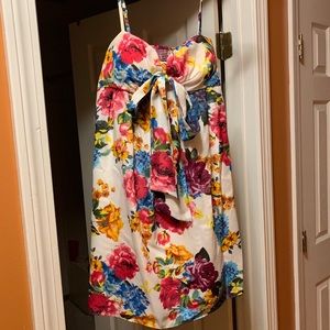 Floral babydoll dress
